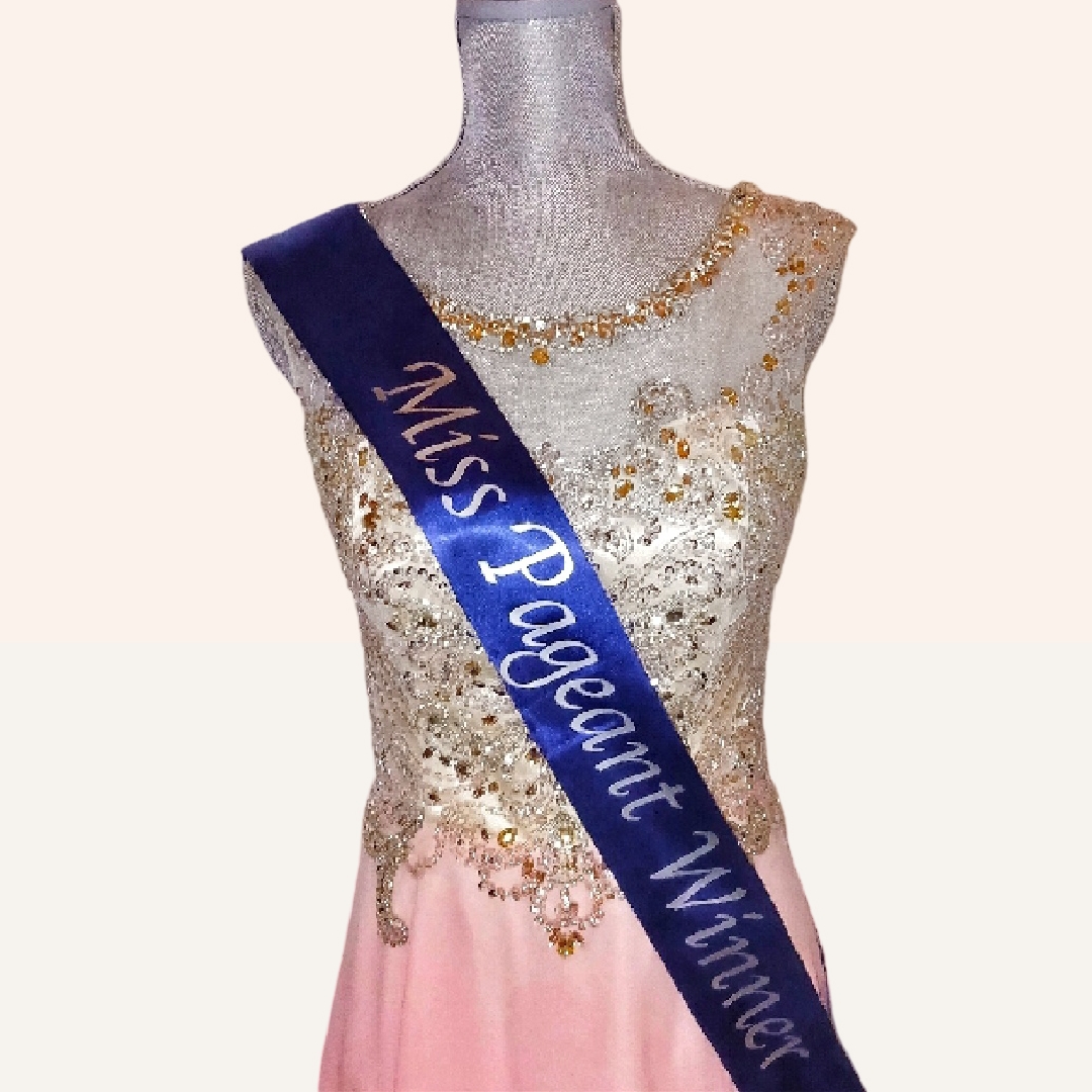 How to Make a Pageant Ribbon Sash